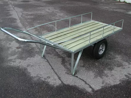 Rengastalon Maitokärry / Lavakärry RT 305 – Kantavuus 500 kg, Kotimainen Laatukärry - Maitokärryt - 93051421 - 4